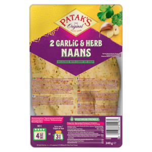 Knoflook & Kruiden naans